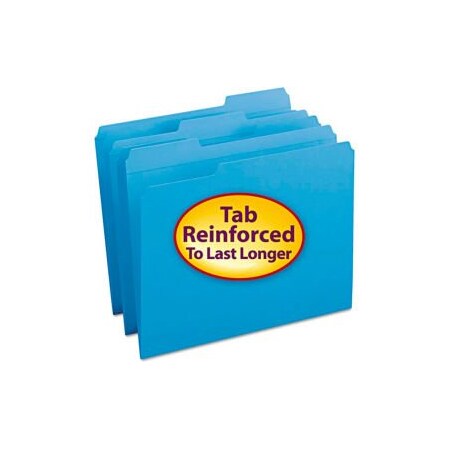 Smead FOLDER, 1/3 CUT, LTR, BE 12034